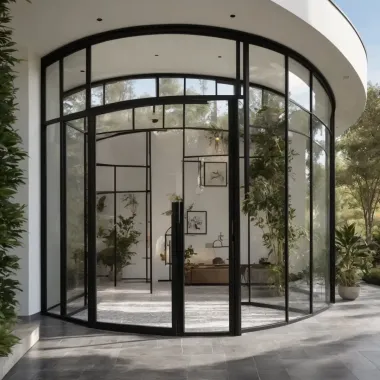 Mẫu Cửa Nhôm Kính 016