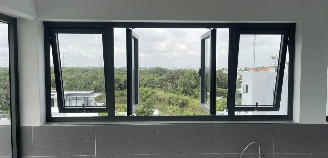 Mẫu Cửa Nhôm Kính 05