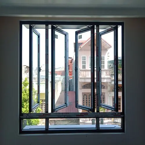 Cửa Sổ Nhôm Xingfa Mở Quay 3 Cánh