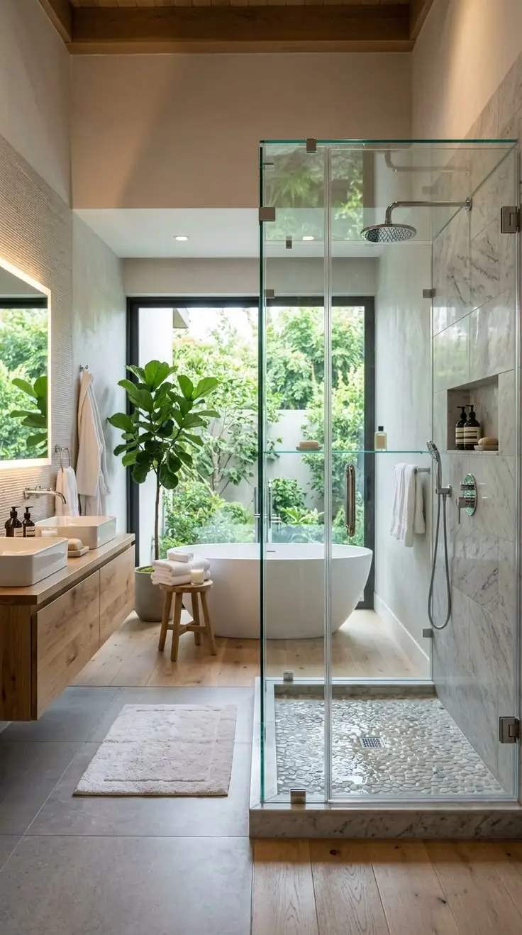 Mẫu Phòng Tắm Kính 01