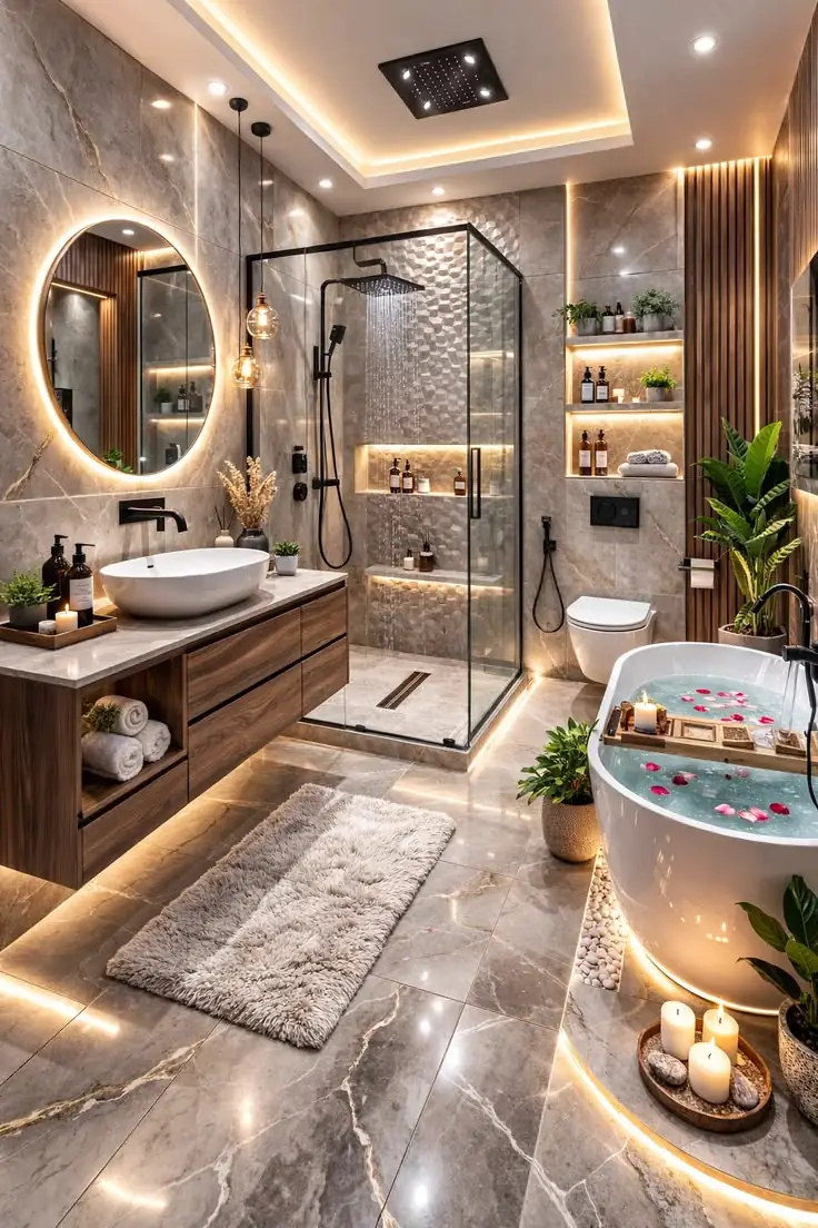 Mẫu Phòng Tắm Kính 013